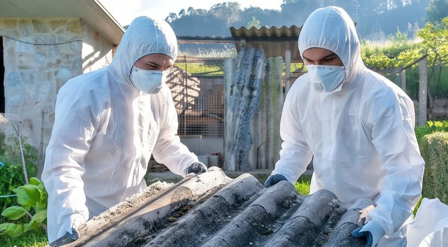 Expertos en retirada de amianto en Pontevedra